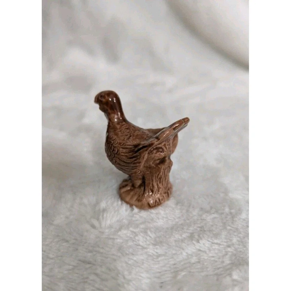 Wade Whimsies England Red Rose Tea Miniature Turkey Figurine